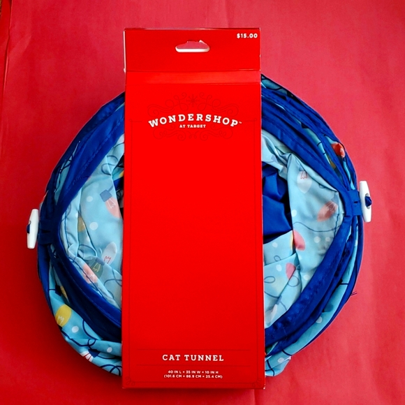 🎁NWT🎁: HOLIDAY🎄CAT 🐈 TUNNEL - Picture 1 of 5